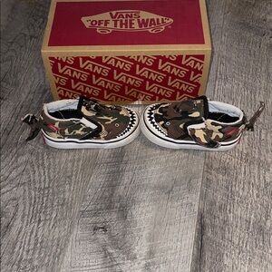 Vans Kids Camouflage Shark Sneakers